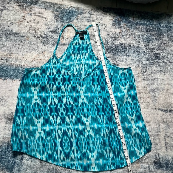Vintage Forever 21 Patterned Halter Top - Picture 2 of 6